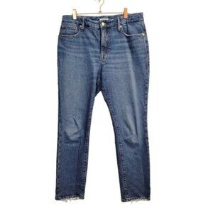 Good American | Good Classic Skinnyish Fit Hi-Rise Jeans Gap Proof Waistband